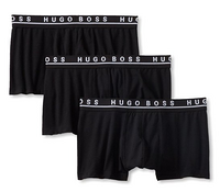 凑单品：HUGO BOSS Cotton Stretch 男款平角内裤 3条装