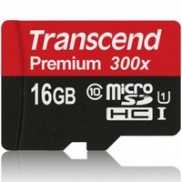 Transcend 创见 300X 16G TF存储卡 45M/s