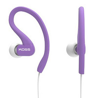 KOSS 高斯 KSC32 Fitclips 运动耳机 紫色款