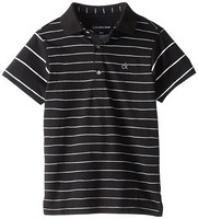 Calvin Klein 男童条纹Polo衫