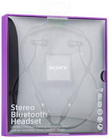 Sony 索尼 SBH80 立体声蓝牙耳机 NFC智能配对(黑色)