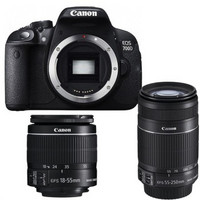 Canon 佳能  EOS 700D 双头套机（ EF-S 18-55mm/55-250mm）