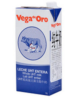 限华北：Vega 维加 超高温灭菌全脂牛奶 1L