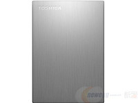 TOSHIBA 东芝 Canvio Slim系列 2.5英寸 1TB USB3.0 移动硬盘 银色 HDTD210HS3EA