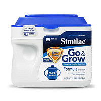 美版雅培 Similac  Advance 较大婴儿和幼儿配方奶粉2段 624g罐装
