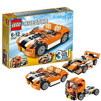 LEGO 乐高 创意百变组 橙色跑车 31017