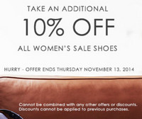 促销活动：ecco美国线上商店 sale区精选女款鞋靴