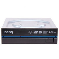 BenQ 明基 DW24AS 24速 串口DVD刻录机（黑色）