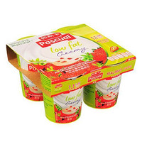 限华东：PASCUAL 帕斯卡 草莓酸乳（低脂）125g*4杯*2件