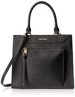 Calvin Klein Saffiano Leather Tote 女款手提包