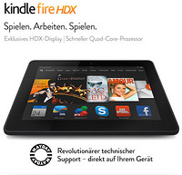 德国亚马逊神价：Amazon 亚马逊 Kindle Fire HDX  7寸平板