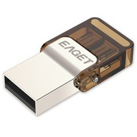 EAGET 忆捷 V9 OTG 8G (MICRO USB+USB2.0双接口)手机U盘 珍珠镍色