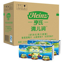 Heinz 亨氏 清儿润好消化果汁套餐118ml*12*3箱