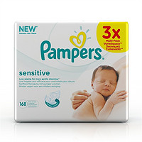 Pampers 帮宝适 柔润护肤系列护儿湿巾 湿纸巾56片x3包
