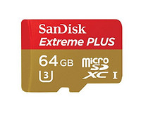 SanDisk 闪迪 Extreme Plus 至尊超极速 64G 存储卡（80MB/s）