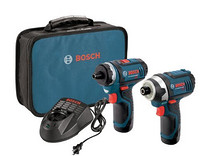 Bosch CLPK27-120 12伏双电钻工具套装 白菜价格
