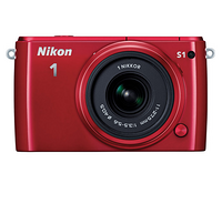 Nikon 尼康 1系列 S1 微单套机（红色），带11-27.5mm 镜头以及WP-N2防水套