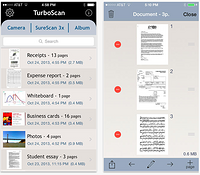 app store 限免：TurboScan：收据、文档及白色书写板的扫描利器” 限免中