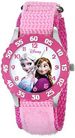 Disney 迪士尼 W000970 冰雪奇缘安娜姐妹不锈钢石英腕表