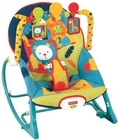 Fisher-Price 费雪 Infant-To-Toddler Rocker Dark Safari 婴儿摇椅