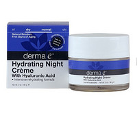 凑单品：derma e Hyaluronic Acid 透明质酸保湿晚霜 56g