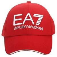 EMPORIO ARMANI 阿玛尼 男士暗红色织物EA7logo薄款棒球帽 275366 4P297 00173 HZ