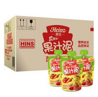移动端限区域：Heinz 亨氏 蔬乐2+2-苹果草莓番茄胡萝卜120g*24袋