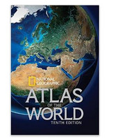 National Geographic Atlas of the World 国家地理世界地图集（第10版）