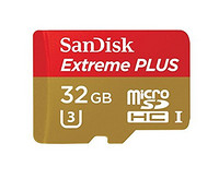 SanDisk 闪迪 Extreme Plus 32GB MicroSDHC存储卡 UHS-I/ U3 80MB/s