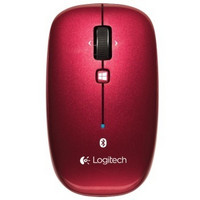 Logitech 罗技  M557 多平台连接蓝牙无线鼠标（红）