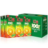 Huiyuan 汇源 100%橙果汁6盒 *3 箱便携装