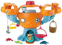Fisher-Price 费雪 Octonauts Octopod 八爪鱼玩具套装