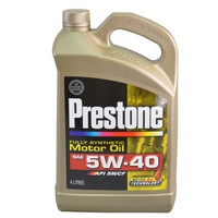 Prestone 百适通 超级全合成机油5W-40 SM级 4L