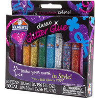凑单品：Elmer's 3D Washable Glitter 儿童3D彩色画笔
