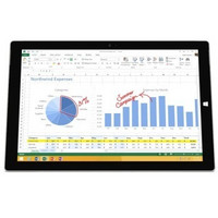 Microsoft 微软 Surface Pro 3（中文版 Intel i3 64G存储 4G内存）4YM-00014