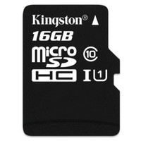 移动端：Kingston 金士顿 16G Class10 -45MB/S TF(Micro SD)存储卡