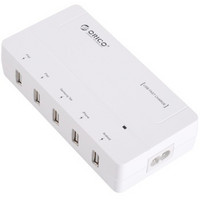 ORICO 奥睿科 DCH-5U 5口USB数码设备 万能充电插排 白色