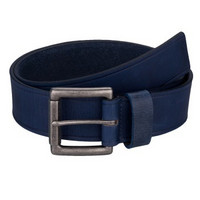 Calvin Klein  卡尔文·克莱恩 男士蓝色牛皮针扣腰带 73004（2973004）-36/90cm