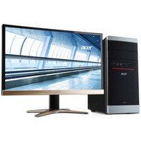 acer 宏碁 AT7-N56 台式电脑 （G3250双核 4G 500G GT705 1G独显 DVD 键鼠 win8.1 ）21.5英寸