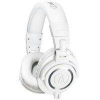 audio-technica 铁三角 ATH-M50xWH 专业监听旗舰级耳机 白色