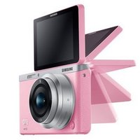 SAMSUNG 三星 NXF1 9mm镜头微单相机（粉色）