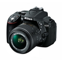 Nikon 尼康 D5300 单反套机（AF-S DX 18-55mm f/3.5-5.6G VR II 尼克尔镜头）黑色