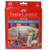 FABER-CASTELL 辉柏嘉 115858 48色（赠笔刨）+1322 HB三角形铅笔