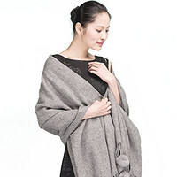 恒源祥 SF3002 女式 秋冬季羊毛大披肩围巾