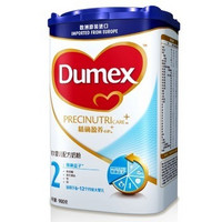 Dumex 多美滋 精确盈养心护+延续较大婴儿配方奶粉 2段 900克*2罐
