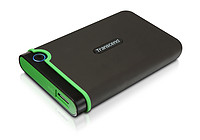 Transcend 创见 移动硬盘2T TB 高速USB3.0 mac 25M3 2.5寸