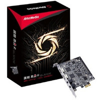 AVerMedia 圆刚 GL510E 易录卡 进口高清直播视频采集卡PS4级AV体验