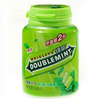 DOUBLEMINT 绿箭 原味薄荷糖40粒瓶装64g