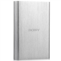 SONY 索尼 HD-E2/S 高速USB3.0 金属外壳 2TB 移动硬盘（银色）