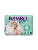 BAMBO Nature 婴儿纸尿裤尿不湿 XS码2号 30片 3-6KG 升级款